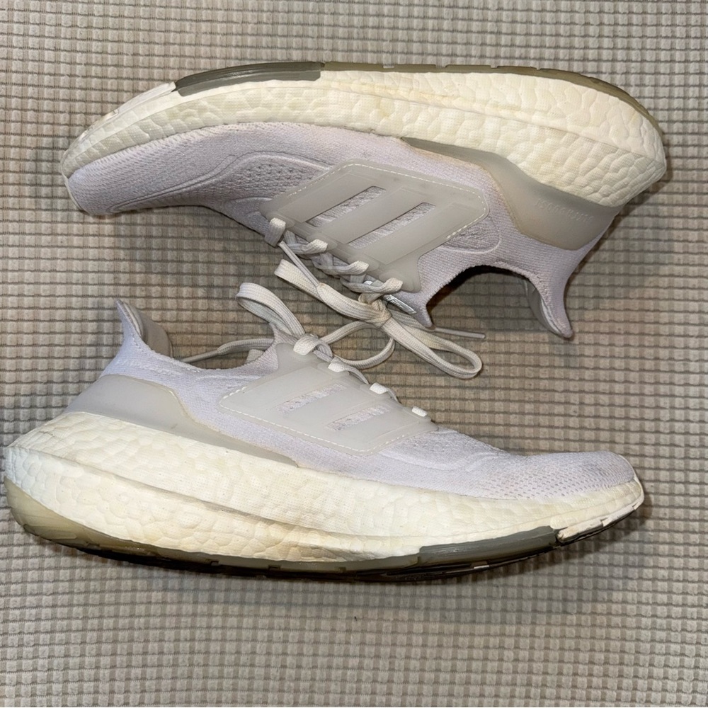 Adidas Women's White Ultraboost Athletic Shoes